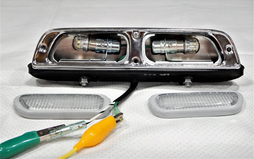NOS Kustom Koito LED Equipped Rear License Tag Plate Lamp Light assy. FJ55  Fits 1968-9/72