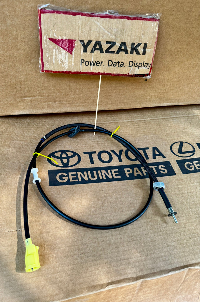 OEM TOYOTA Speedometer Speedo Cable  Fits 8/80-1990 FJ60, FJ62  4 Speed,  5 Speed H55F , H41, H42