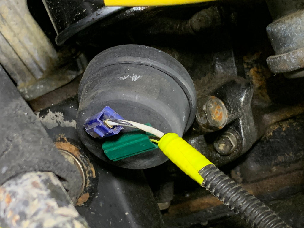 Oil Pressure Sending Unit Sensor Rubber Boot / Cover Cap & Sub Harness Engine Room Wire #4 Part # 82124-90A01  Restoration & Repair Kit  BJ70 HJ60  BJ60  FJ60  BJ42  Fj40  FJ55  FJ43