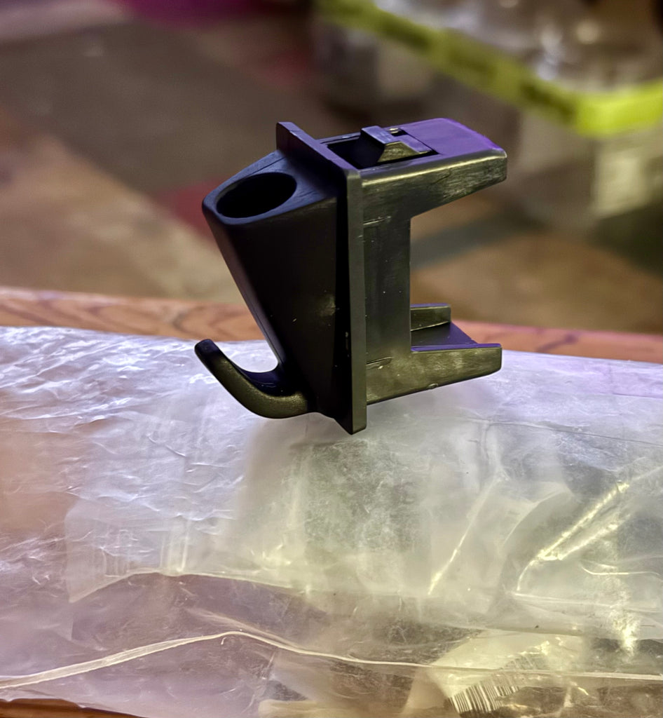 OEM Genuine Toyota Japan Spec. Stylus /  #2 Pencil / #2 Ink Pen Holder w/ Utility Hook Provision FJ62 FJ80 FZJ80 70 Series. ( NOTE : Tall & Skinny Vertical Switch Knock-Out Size-Spec. )