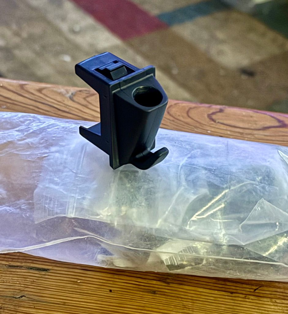 OEM Genuine Toyota Japan Spec. Stylus /  #2 Pencil / #2 Ink Pen Holder w/ Utility Hook Provision FJ62 FJ80 FZJ80 70 Series. ( NOTE : Tall & Skinny Vertical Switch Knock-Out Size-Spec. )