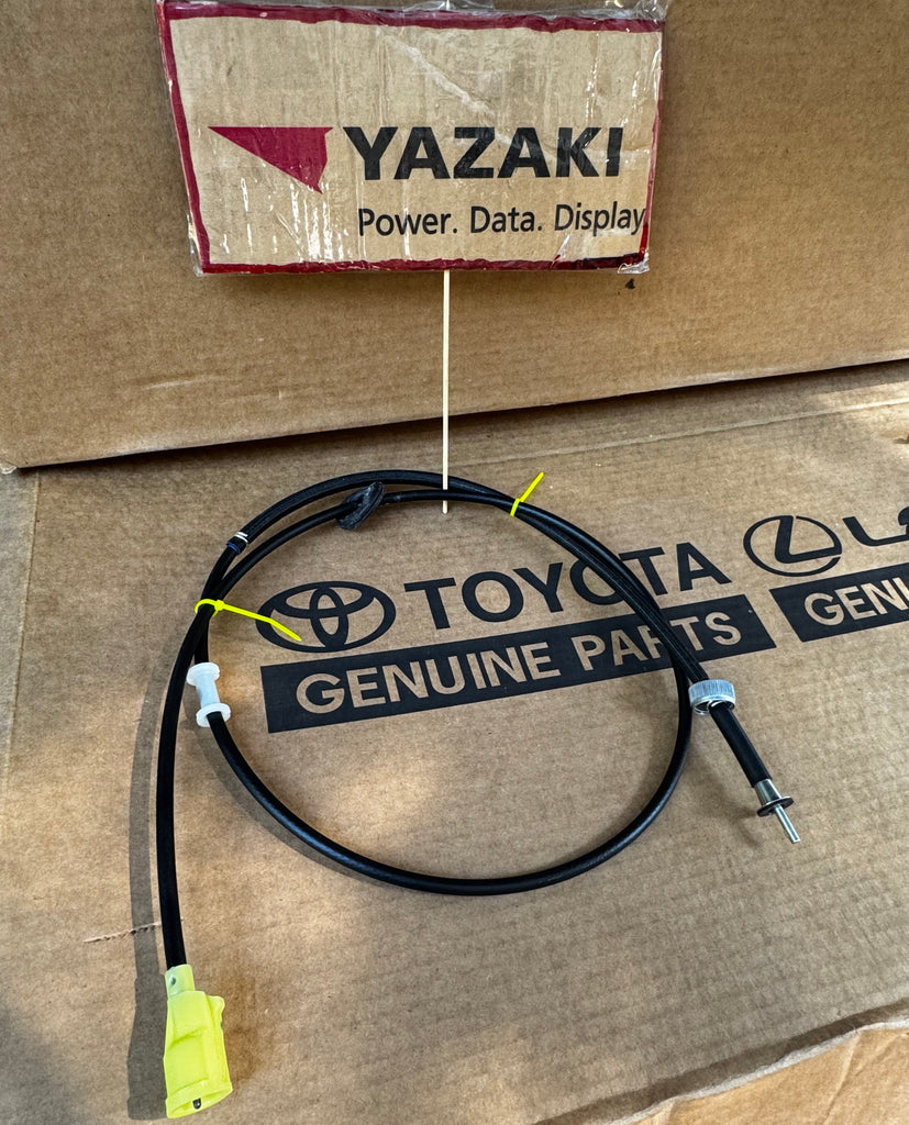OEM TOYOTA Speedometer Speedo Cable  Fits 8/80-1990 FJ60, FJ62  4 Speed,  5 Speed H55F , H41, H42