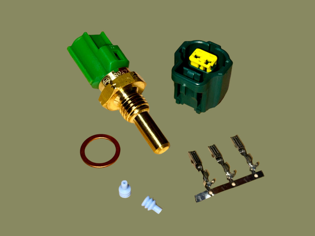 OEM GENUINE NipponDenso /  DENSO Japan Spec. Parts  3-FE PLUG and  PLAY Repair KIT Sensor, Sender  Water Temperature ( For E.F.I.)    Fits 88 - 92  FJ62  FJ80 3FE USA  & Canada Spec.  Also Fits : NON-USA   1HZ , 1KZT , 2LT , 2UZ , 22RE & 1PZ  Engines