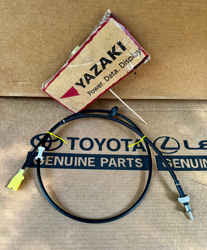 OEM TOYOTA Speedometer Speedo Cable  Fits 8/80-1990 FJ60, FJ62  4 Speed,  5 Speed H55F , H41, H42