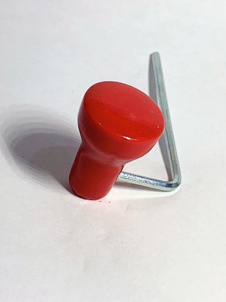 Early First Generation RED BELL HAZARD Pull Switch Knob FJ40 FJ55 FJ45 Part # 84331-10010