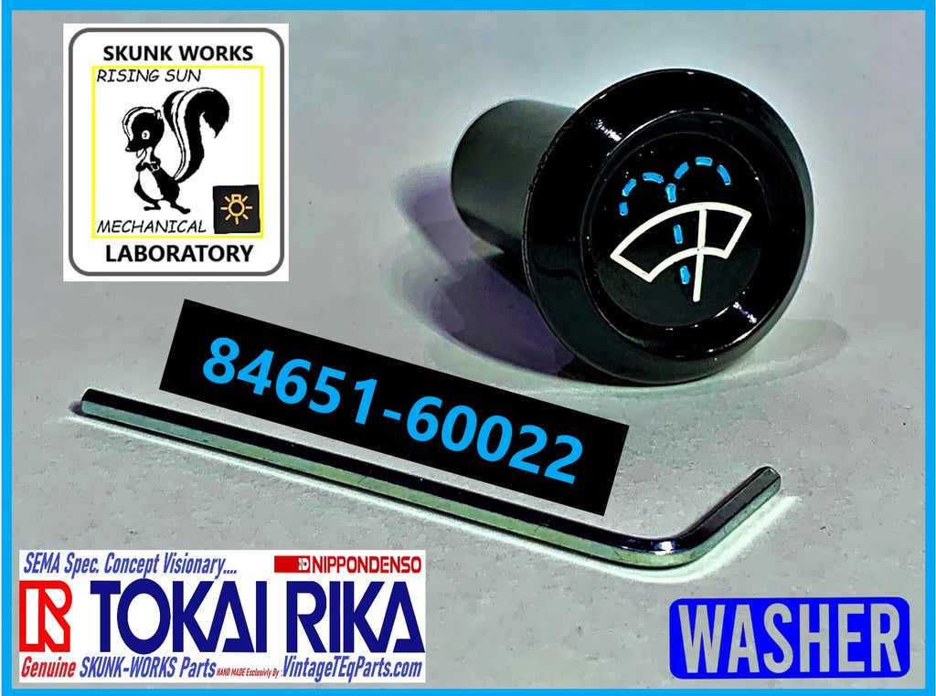 NOS Concept Vision SEMA-Spec. Wiper Washer Wash KNOB Windshield  Pull Switch KNOB  FJ40, FJ55  Part # 84651-60022