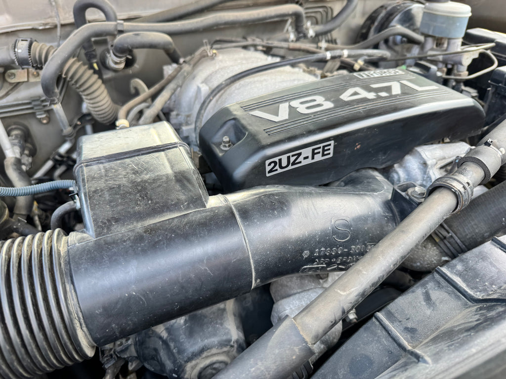 2UZ-FE 4.7L ENGINE NAME PLATE No.1  Cylinder Head Valve Cover Decal Emblem Badge LEXUS LX470 / Land Cruiser UZJ100 4Runner Tundra Sequoia