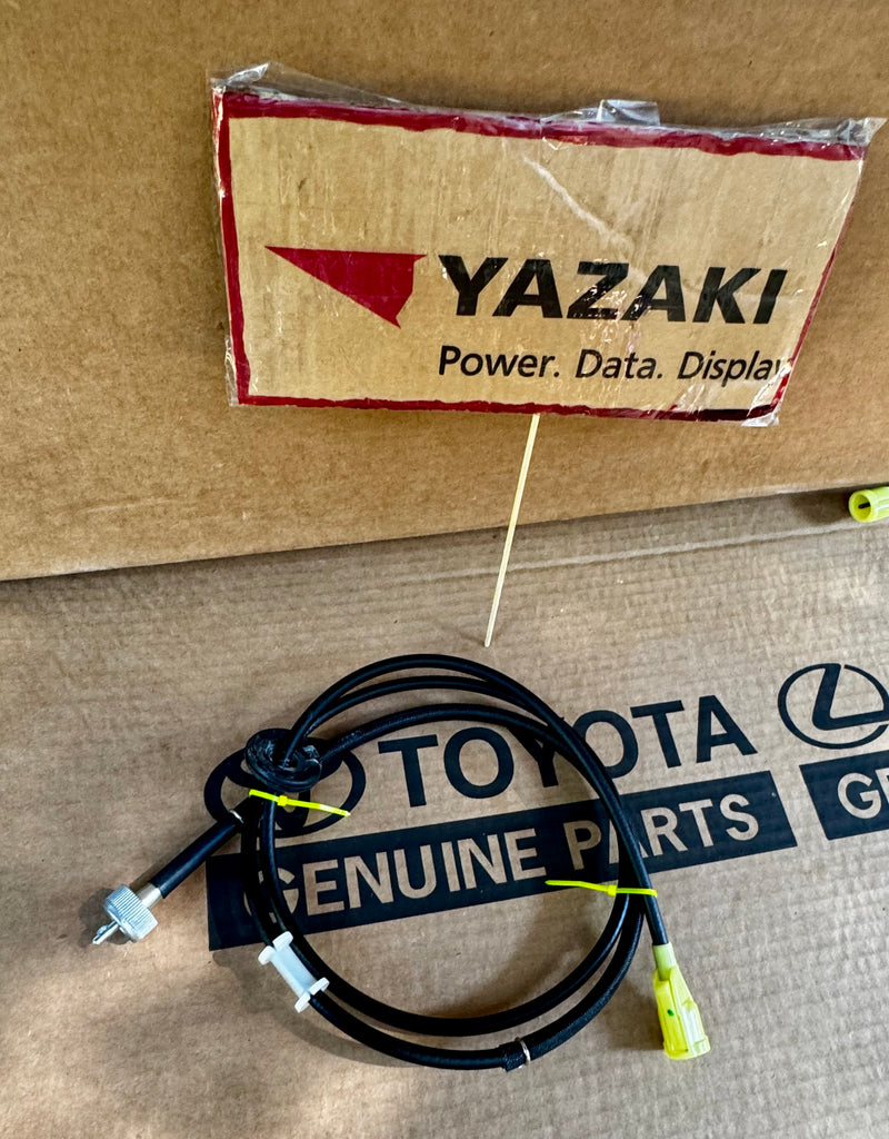 OEM TOYOTA Speedometer Speedo Cable  Fits 8/80-1990 FJ60, FJ62  4 Speed,  5 Speed H55F , H41, H42