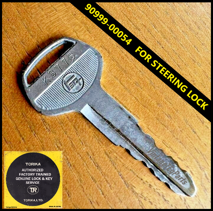 10/72-12/78 FLIP-DOWN Style Fuel Door Lock CYLINDER & KEY SET Filler I ...