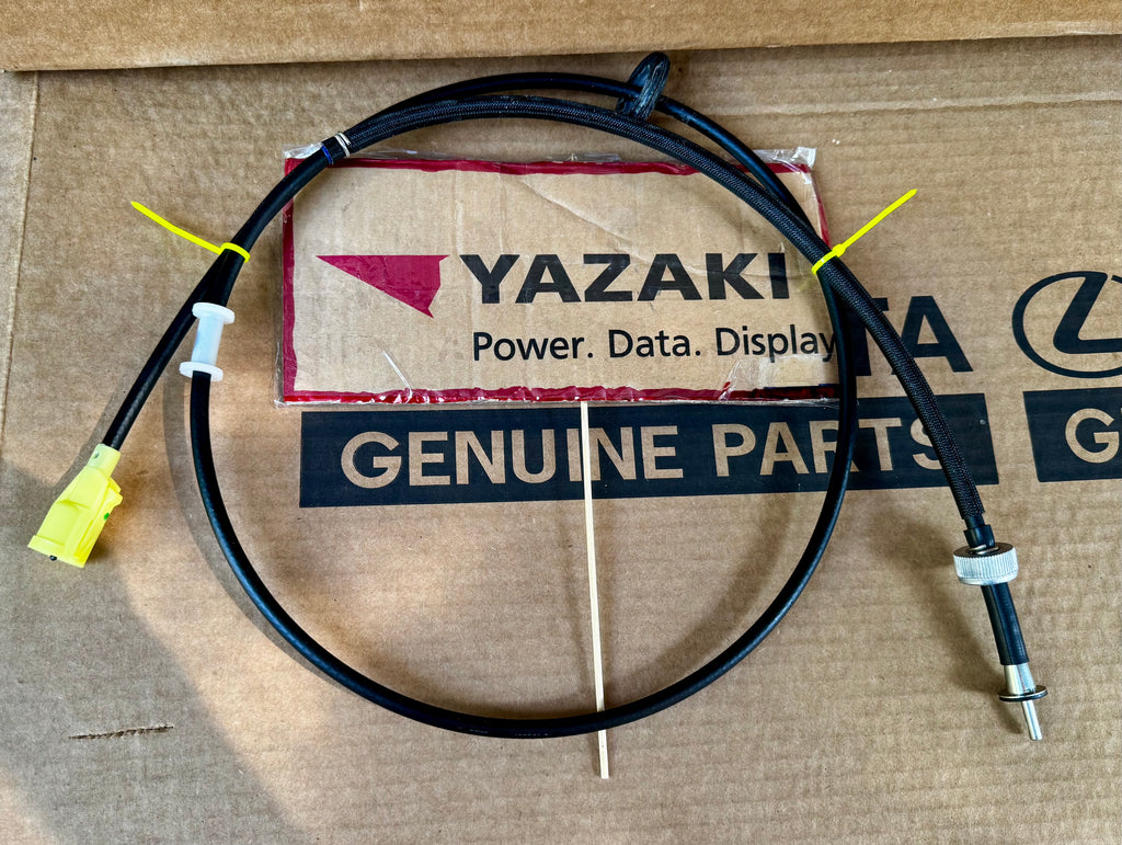 OEM TOYOTA Speedometer Speedo Cable  Fits 8/80-1990 FJ60, FJ62  4 Speed,  5 Speed H55F , H41, H42