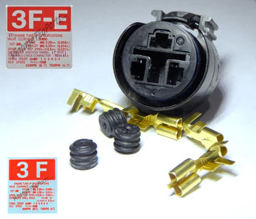 GENUINE NipponDenso / DENSO 90A amp 12V Alternator Comes With B+ OEM RING Terminal Rubber DENSO Boot and Pigtail , Also Special HEX NUT Fits  1/90-7/92  FJ80 3F-E /  3FE
