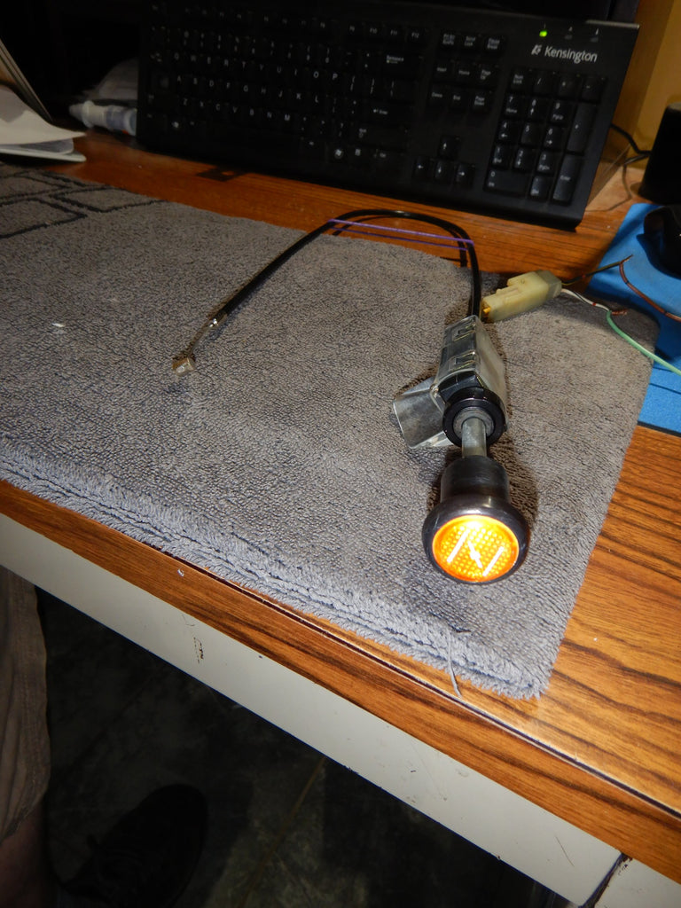 Color Temperature Modern-Age LED Update / Upgrade Diode Bulb for ALL OEM AMBER CHOKE Cable Back-Lit  luminated Knobs 1975-1990  /  FJ40  FJ55  FJ45  FJ43 FJ60 FJ62 12V Volts Knob