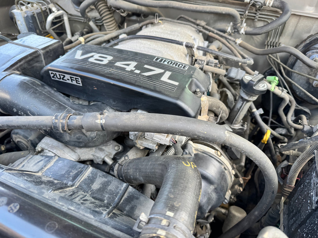 2UZ-FE 4.7L ENGINE NAME PLATE No.1  Cylinder Head Valve Cover Decal Emblem Badge LEXUS LX470 / Land Cruiser UZJ100 4Runner Tundra Sequoia