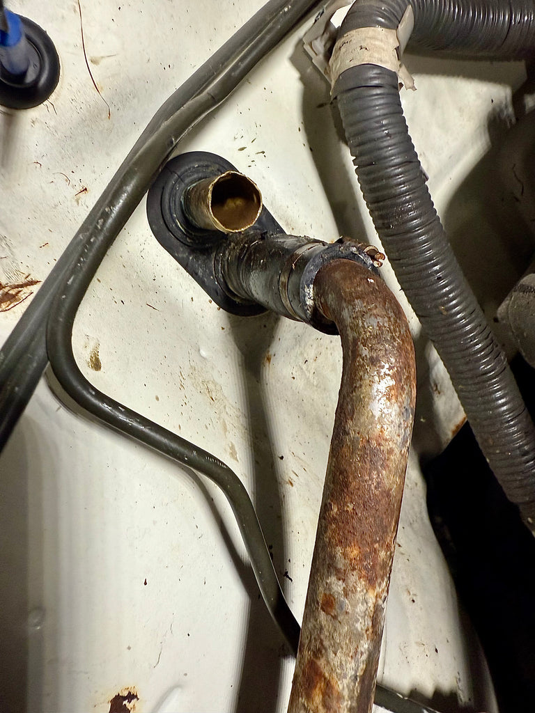 Genuine NipponDenso NON-USA OEM MADE IN JAPAN  Land Cruiser Firewall 60 Series Heater Control Valve Tubes Updated Grommet