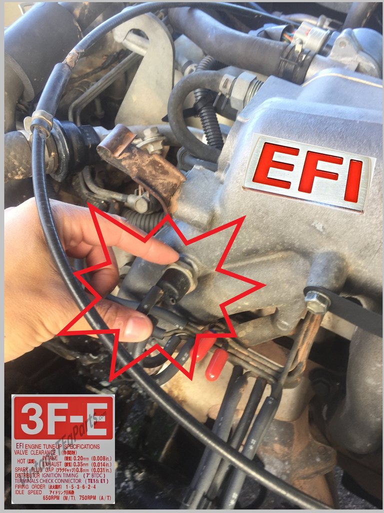 OEM TOYOTA Japan Spec. Fuel Intake Manifold Ported Vacuum Connection Gas / Filter w/ Screen-Mesh 3 Way Fitting 2F 3FE FJ60 FJ40 FJ62