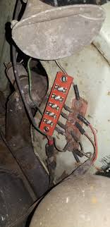 OEM Toyota FJ40 ( ONLY ) Front Inner Fender Junction Block Circuit Board INSIDE ENGINE BAY