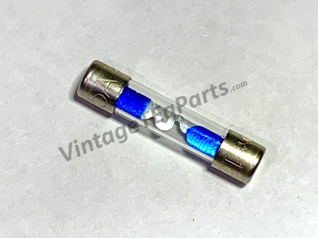 NOS OEM Toyota Color Keyed Filament Glass Tube Fuses 15A BLUE