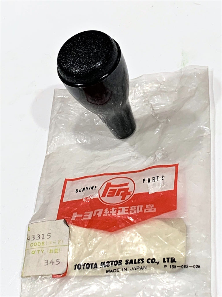 NOS OEM TOYOTA 3 Speed PTO Gear Shift Knob Also , some early 4speed PTO shift sticks without the button  also too