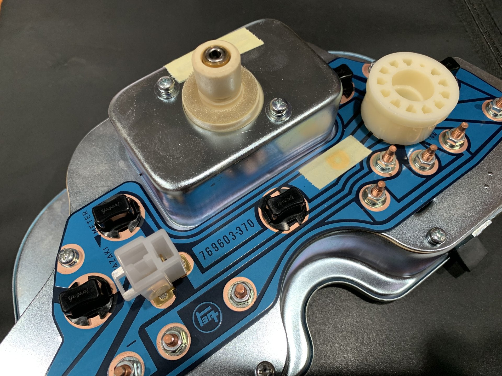 FJ40 FJ55 Instrument Cluster Meter Speedometer Connector Installation