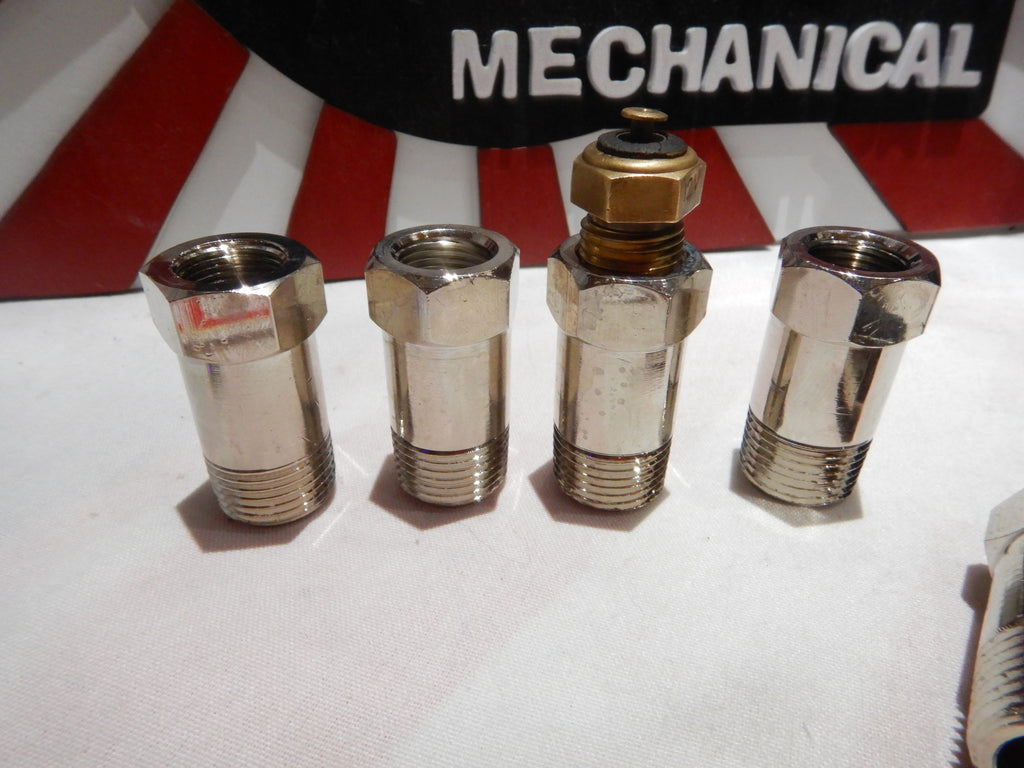 SOLID BRASS TOYOTA Cylinder Head Coolant Temperature Sensor UNION Nut  90404-16127 , Fits 1956-12/74  F Engines  FJ40 , FJ55 , FJ45,