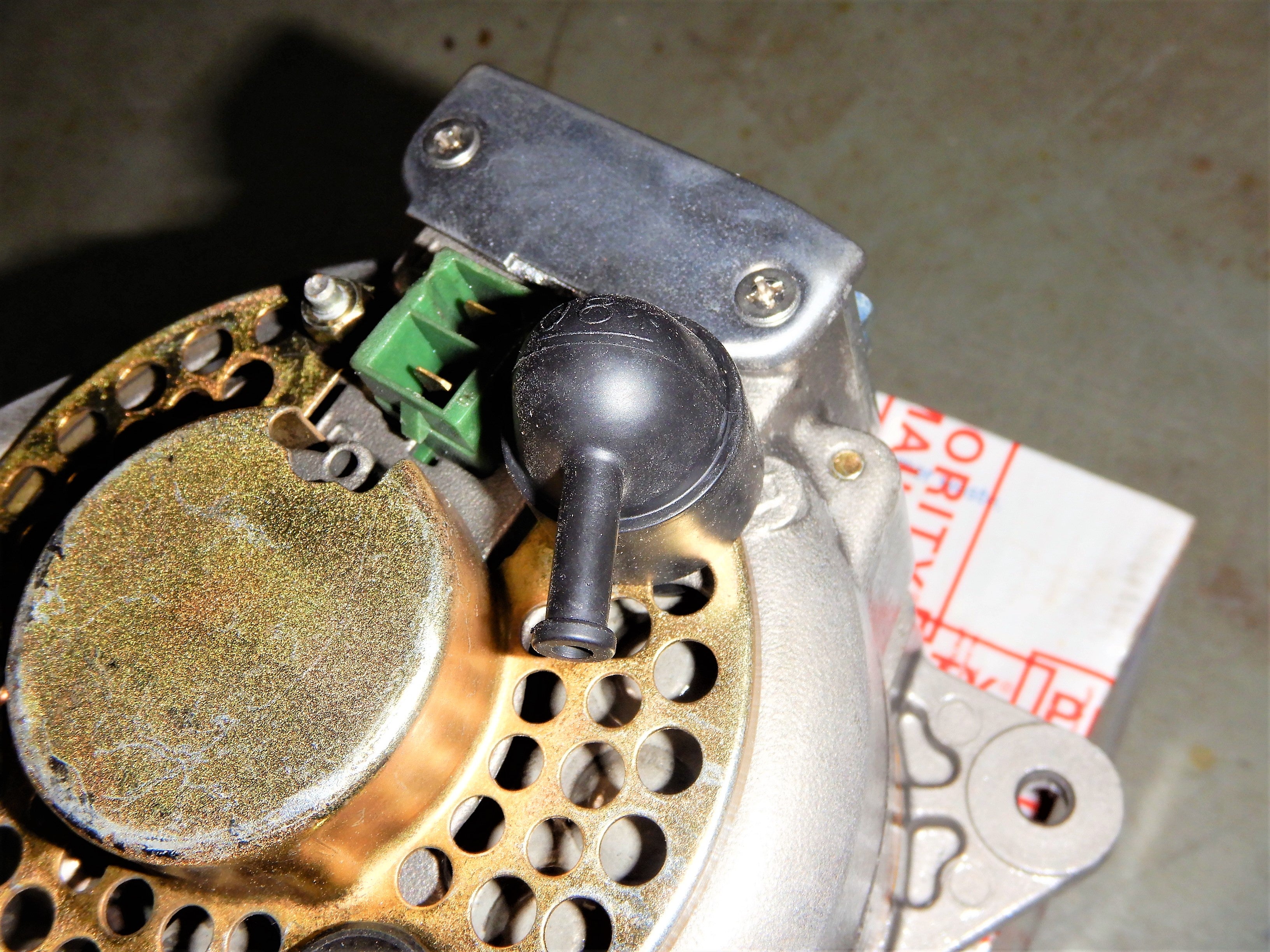 BOOT Insulation Alternator RING TERMINAL B+ Cable LUG Insulator Batter ...