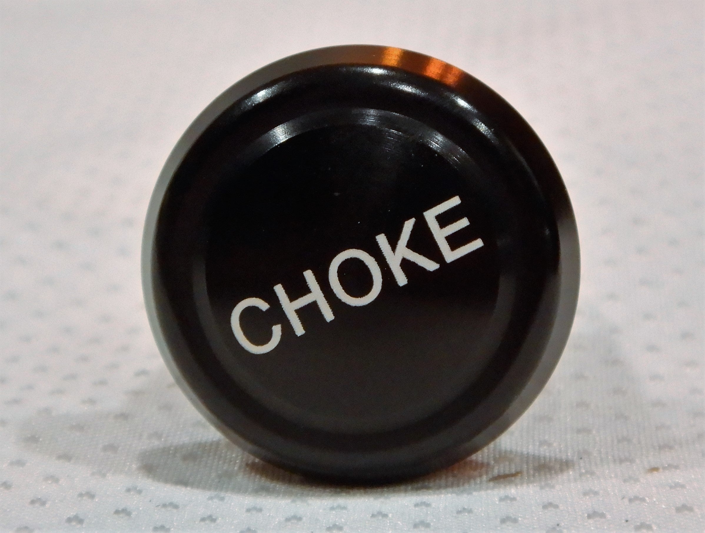 USA-SPEC. TEXT FONT LOGO Billet Aluminum CHOKE Knob w/ Hex Key & Stain ...