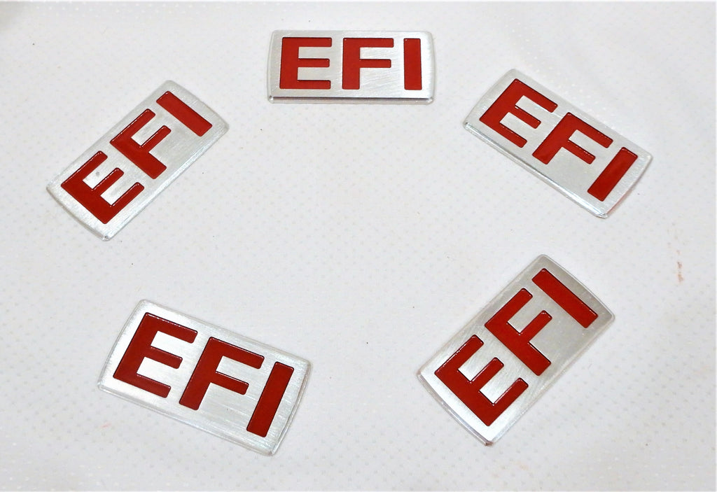 3FE FJ62 EFI Intake Manifold Billet Aluminum Emblem High Heat Baked On Enamel TOP SHELF