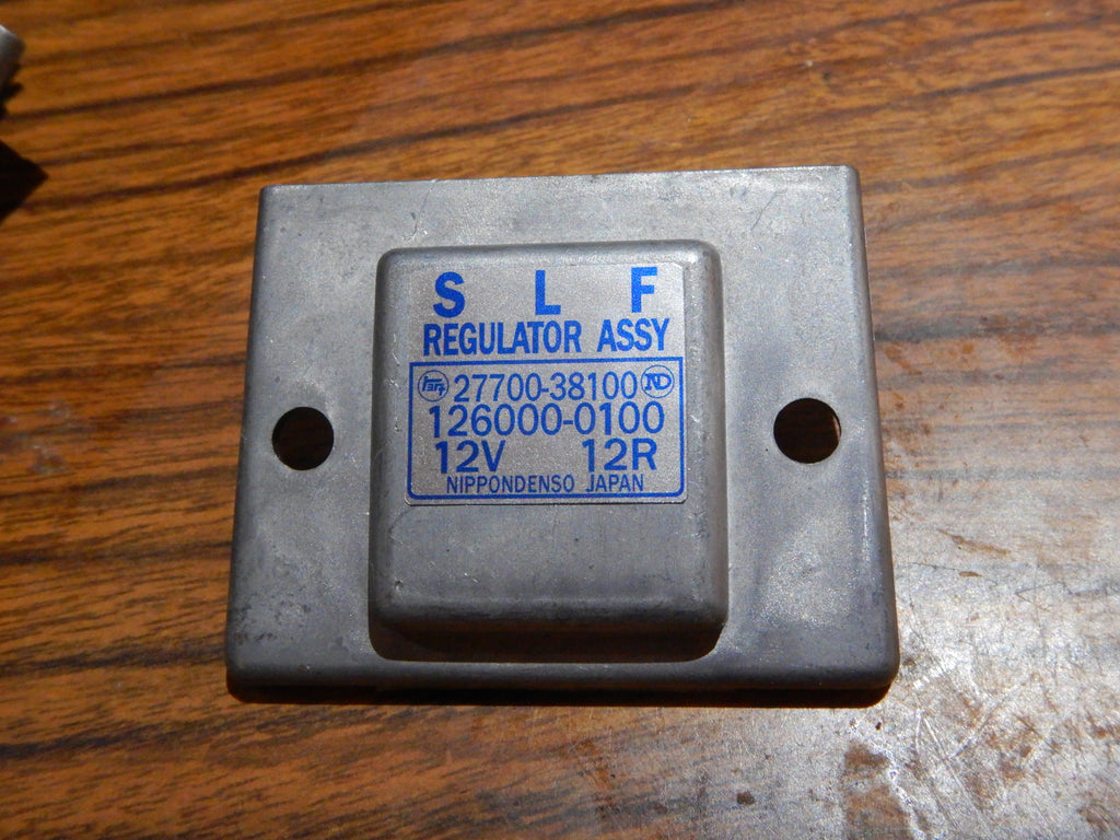 NOS OEM TOYOTA Genuine NipponDenso Voltage Regulator 27700-38100 FJ60 FJ40 1980-1987 2F ( OLD Part # 27700-28030  )