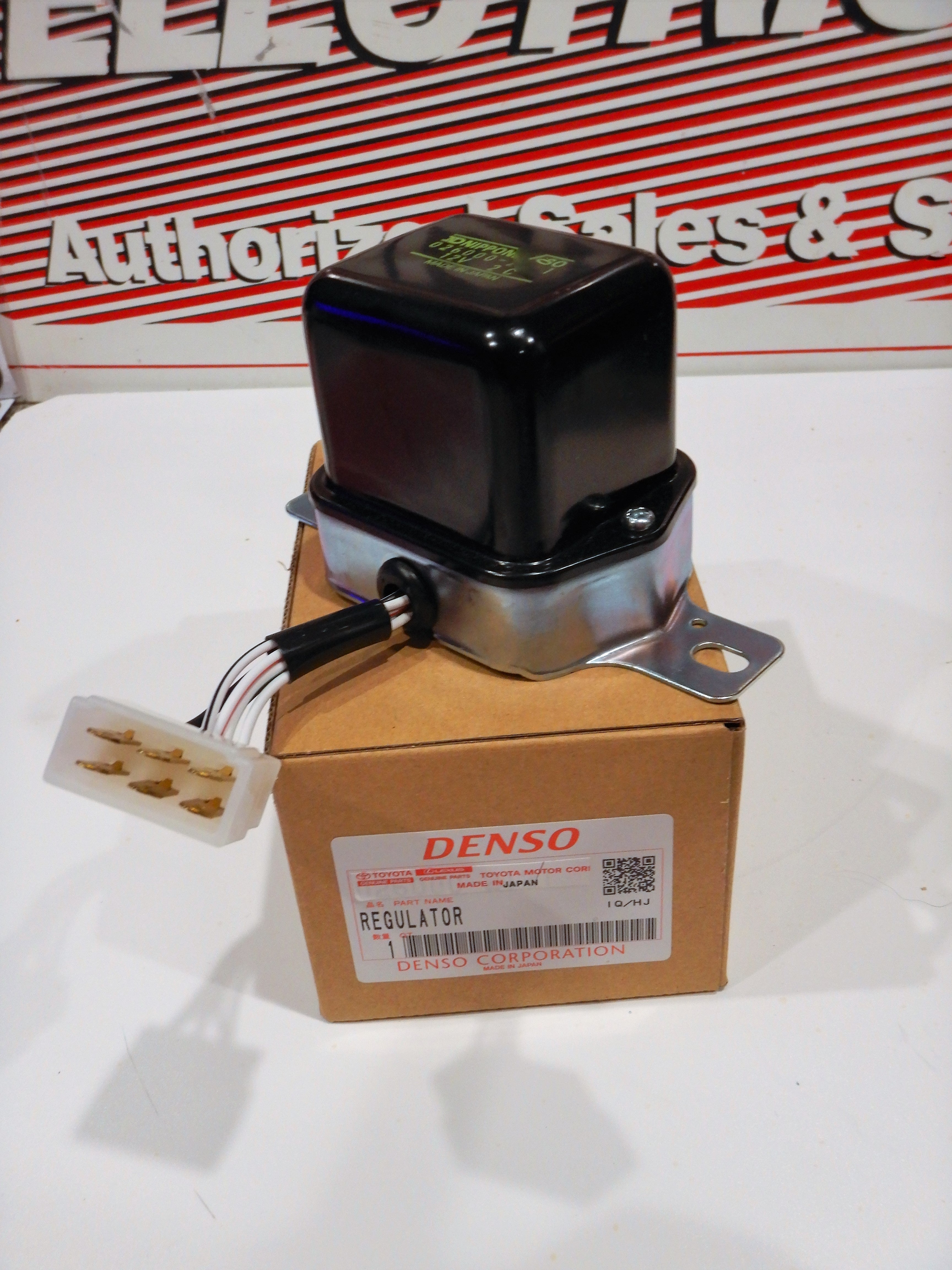12V Genuine NipponDenso Japan Spec. Voltage Regulator OEM