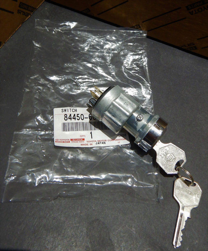 Early In-Dash Ignition Switch & Key Lock Cylinder Comes w/ OEM YAZAKI Service Spec. Connector Pig Tail & Solid Brass Terminals Kit FJ25 FJ40 / FJ45 Pickup  1956-1972
