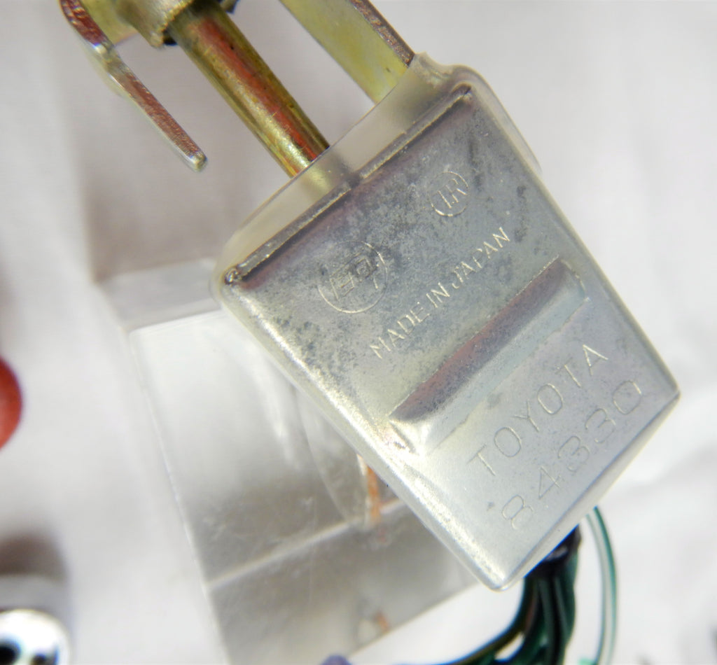 Restored OEM HAZARD WARNING Switch Assy. w/ KNOB & NEW Pin wrench retainer Nut / Bolt  . 1964 to 6/70 FJ40, FJ55