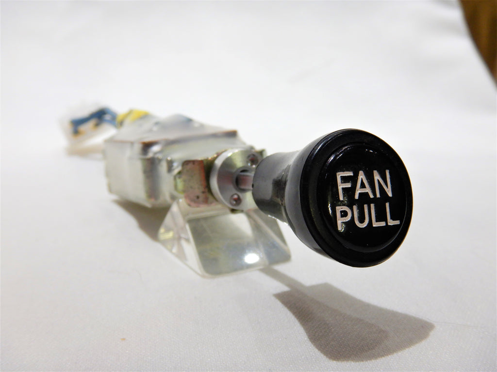 OEM FAN PULL Switch Assy. 87290-60041 w/ KNOB & NEW OEM Pin wrench retainer Nut / Bolt   1974-10/85  FJ40, FJ55
