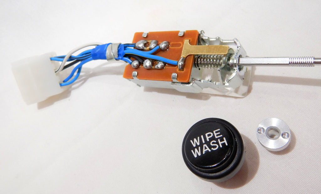 NOS OEM Wiper Switch Assy. w/ KNOB & Pin wrench retainer Nut / Bolt  2/76 -12/84  FJ40, FJ55