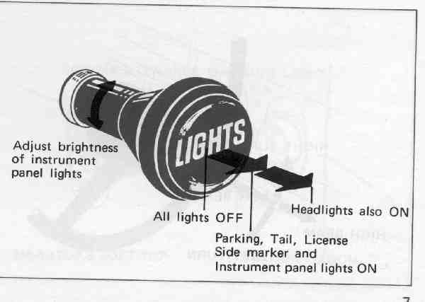 NEW Illuminated LARGE DIAMETER PULL STALK BOLT / Pin Wrench Nut /  Pull Head Lamp Light Switch Retainer to Dash  FJ40, FJ55   1973-10/85  USA Spec. and Beyond  90984-01005  headlight headlamp